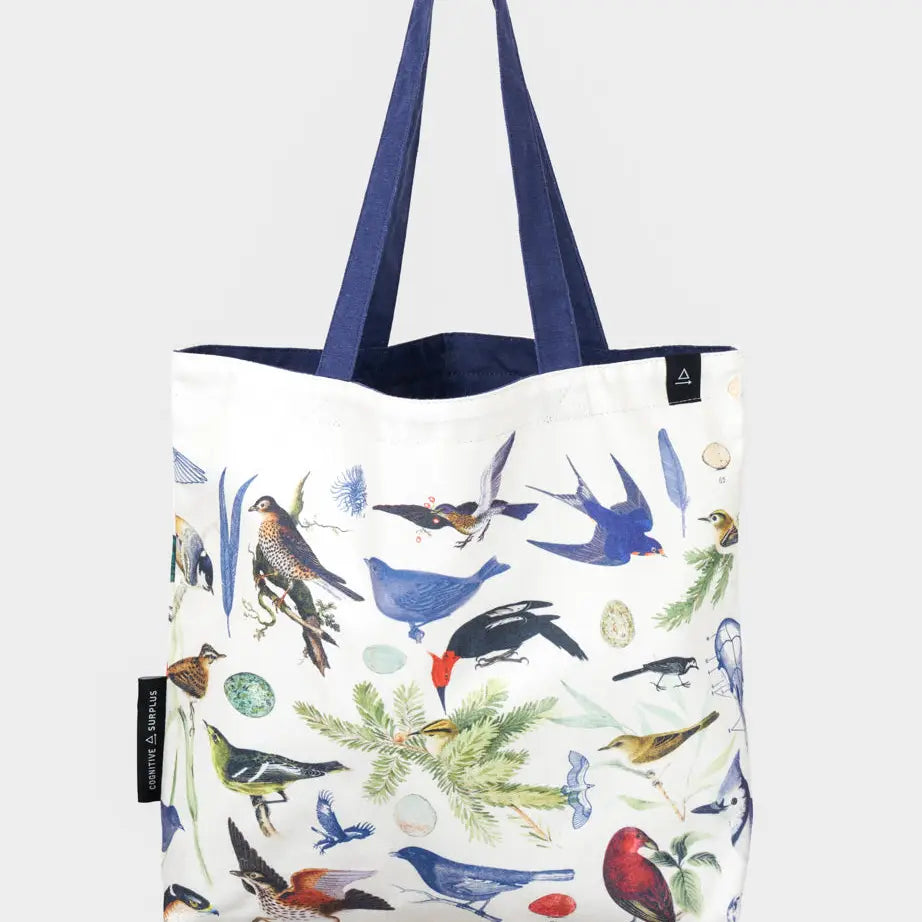 Feathered Friends: Ornithology Canvas Shoulder Tote
