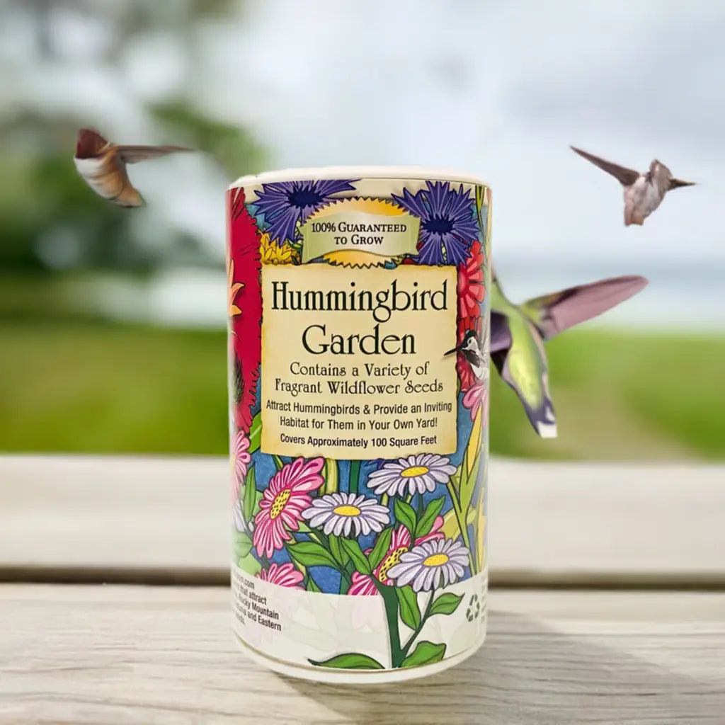 Hummingbird Shaker Garden