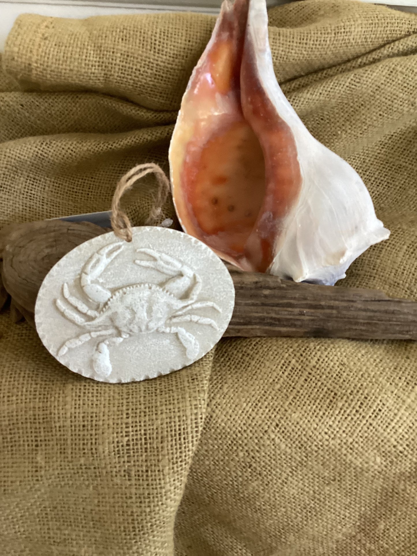 Blue Crab Sand Ornament