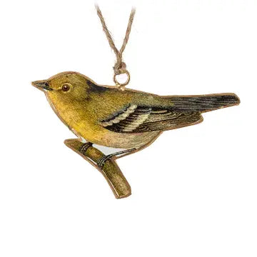 Colorful Bird Ornaments 5"