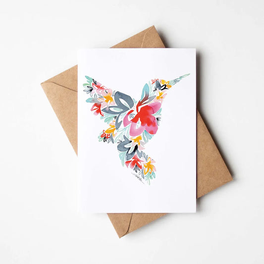 Hummingbird Single Note Card