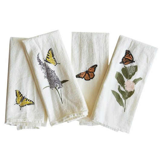Swallowtails + Monarchs Napkins