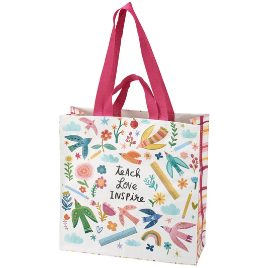 Teach Love Inspire Market Tote
