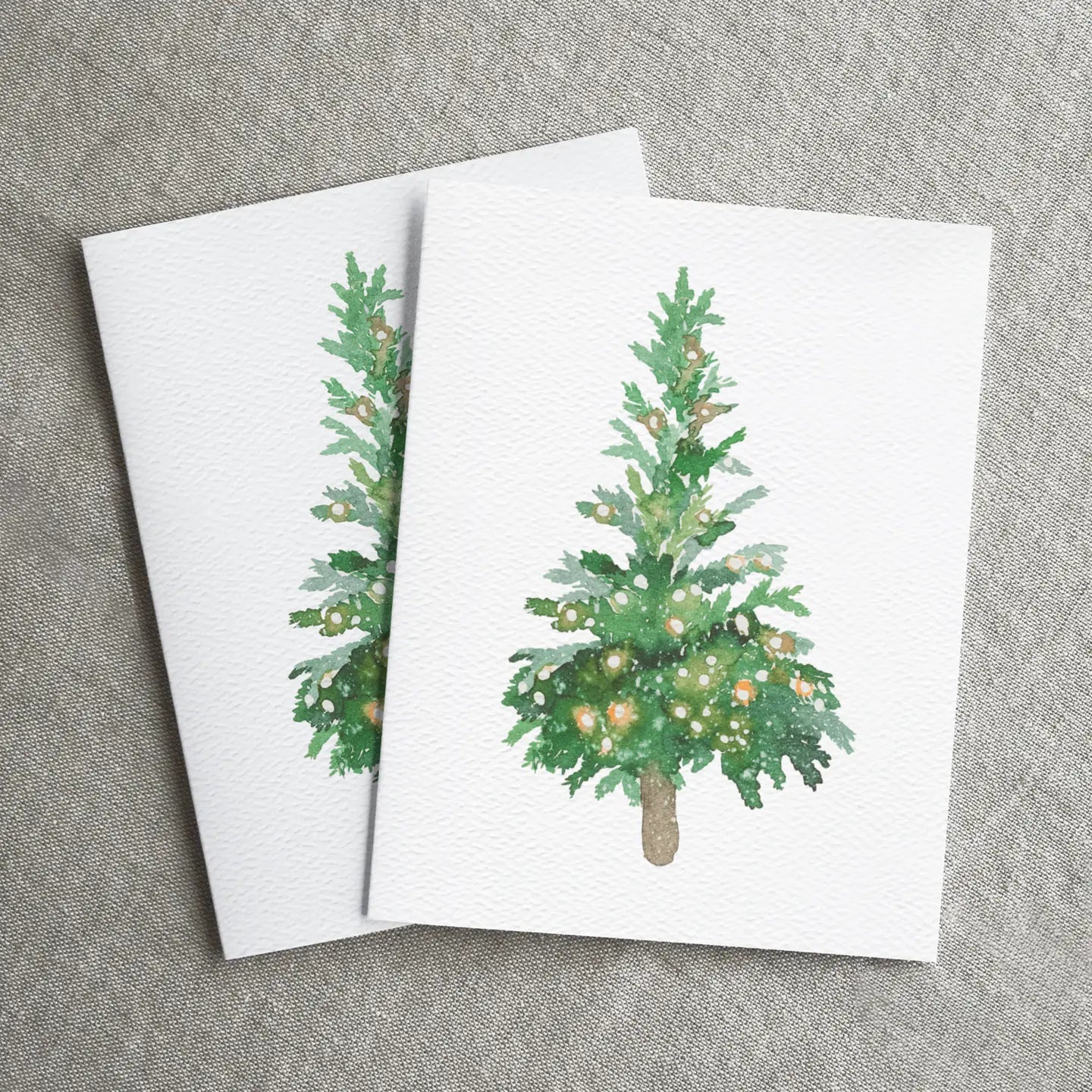 Holiday Greeting Cards, Christmas Trees