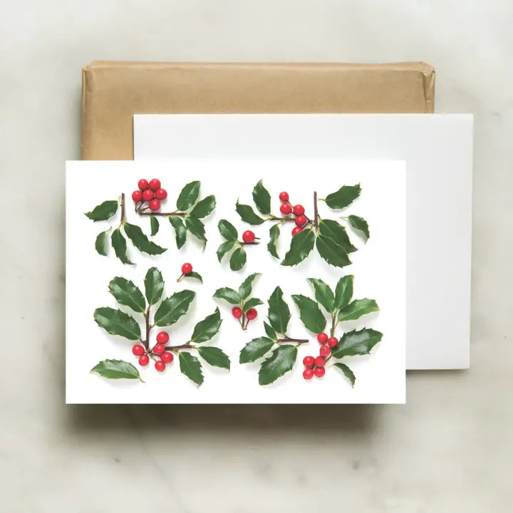 Card - Holly