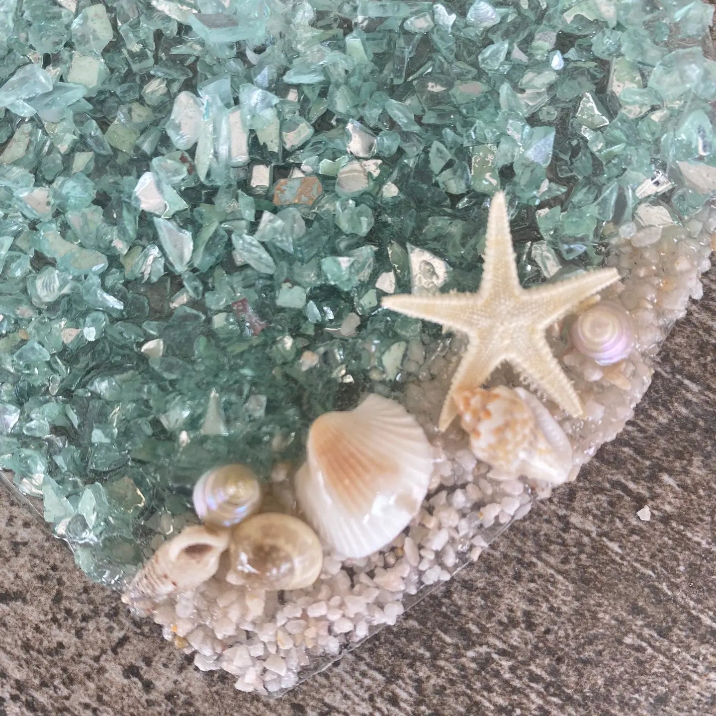 Coastal Heart Sun Catcher