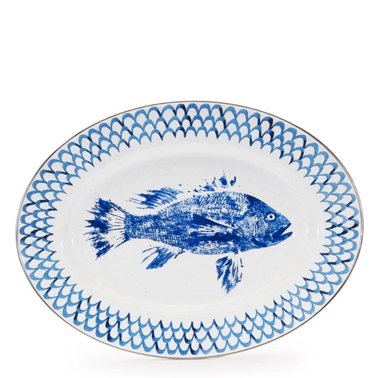Fish Camp Oval Platter