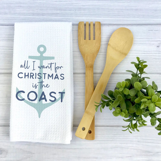 All I Want for Christmas is the Coast Dish Towel
