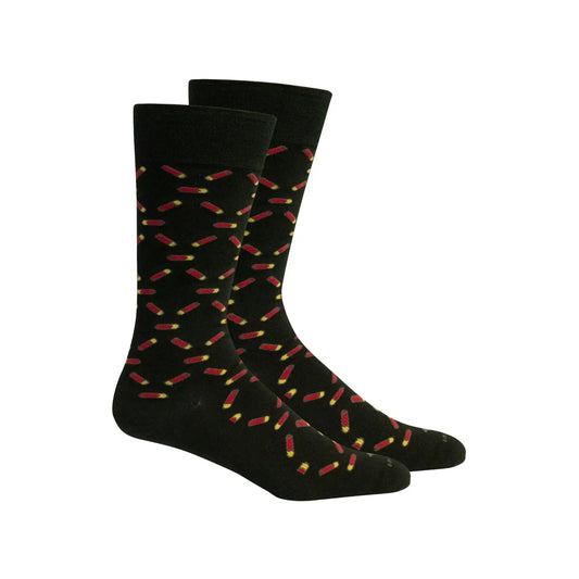 High Brass (Shell) Socks, Black