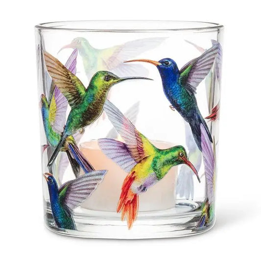 Hummingbird votive