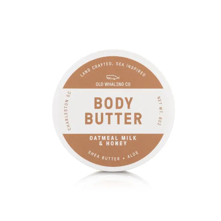 Body Butter, Oatmeal Milk & Honey (8 oz)