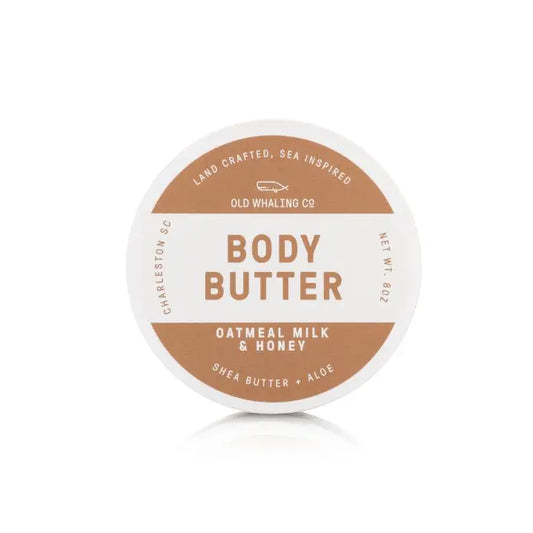 Body Butter, Oatmeal Milk & Honey (8 oz)