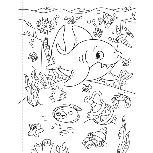 Under the Sea coloring book