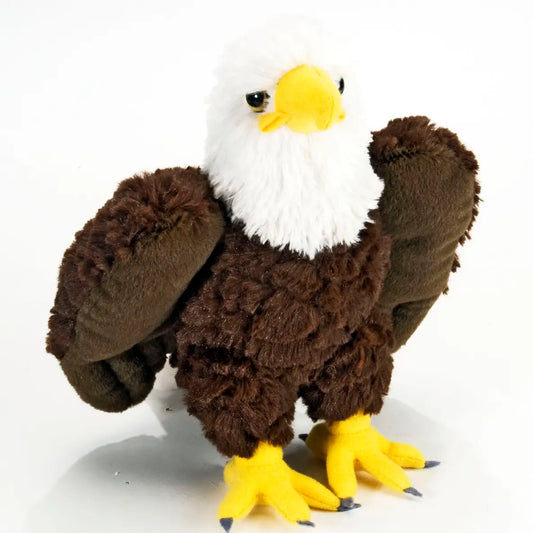 Mini-Bald Eagle Stuffed Animal with Sound - 8"