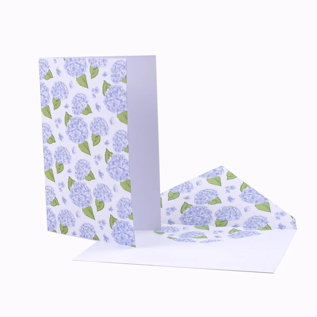 Hydrangea Stationery Blue/White