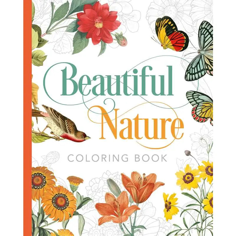 Beautiful Nature Coloring Book by Peter Gray