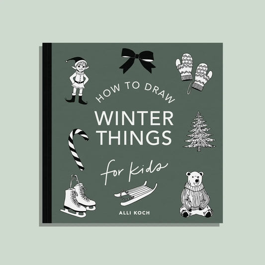 Winter Things: How to Draw Books for Kids (Christmas)