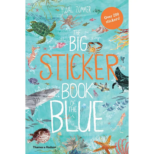 The Big Sticker Book of Blue, Paperback
