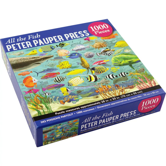 All The Fish 1000 Piece Jigsaw Puzzle
