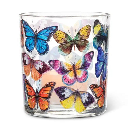Colourful Butterflies votive