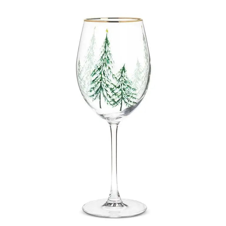 Winter Trees Goblet