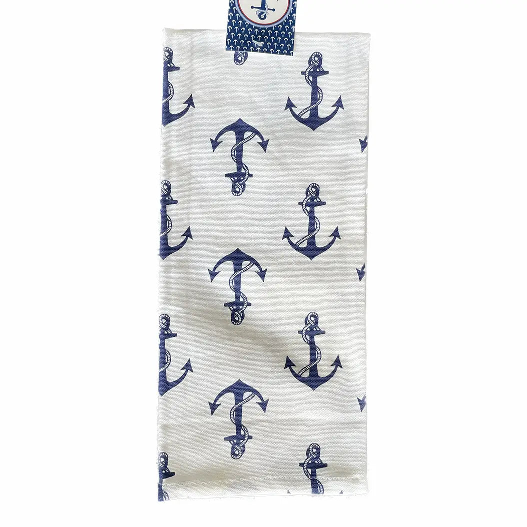 Tea Towels Nautical-Anchors