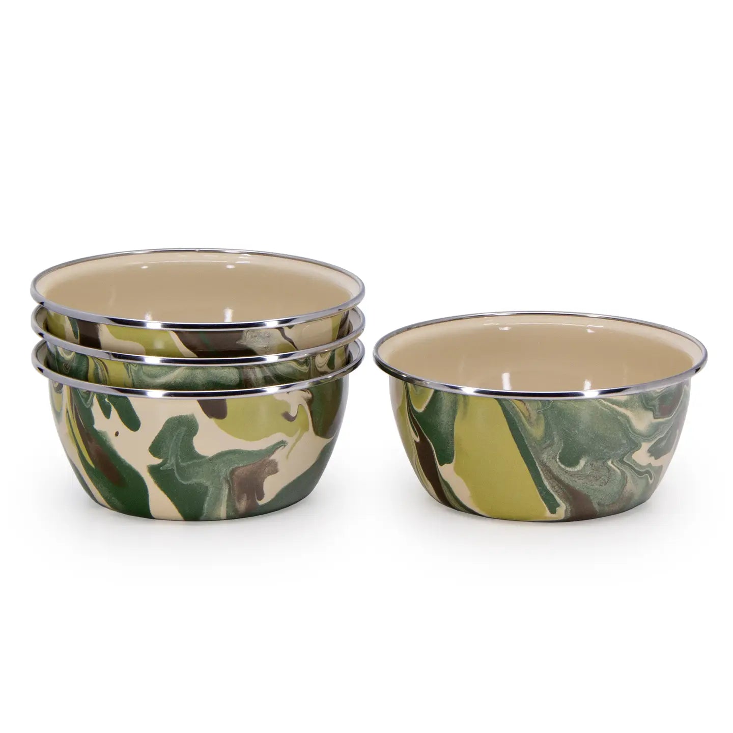 Camouflage Salad Bowls
