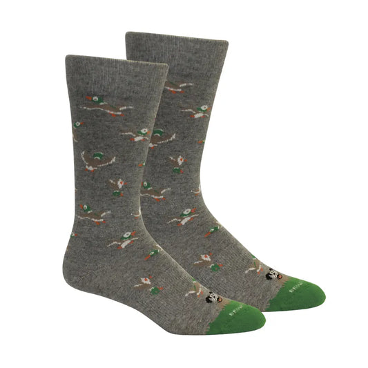 1984 (Duck Hunt) socks/light grey heather