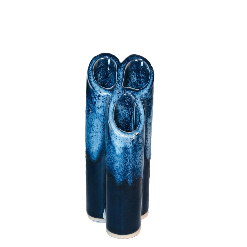Short Vase (Frost) Stoneware Pottery