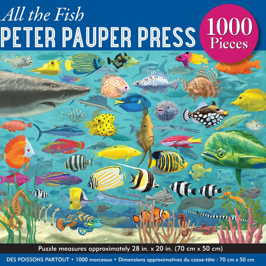 All The Fish 1000 Piece Jigsaw Puzzle