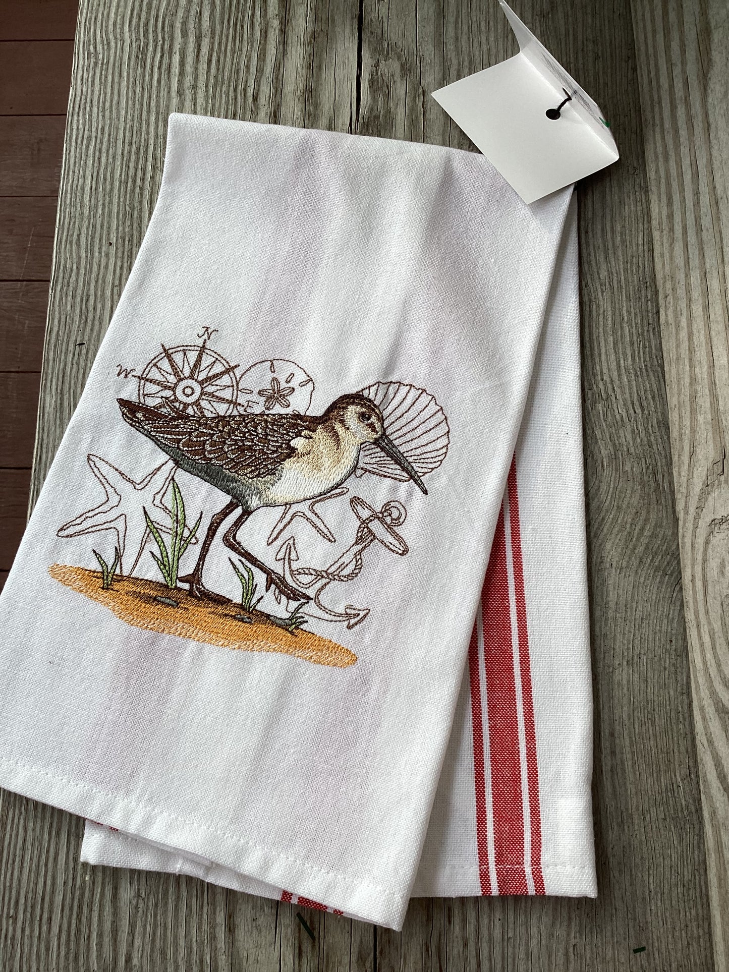 Embroidery Tee Towels Several Designs