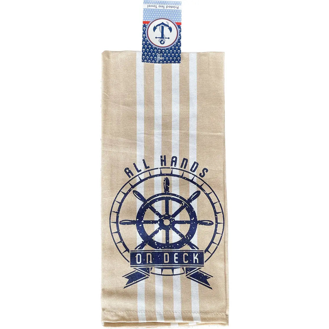 Tea Towel-"All Hands on Deck"