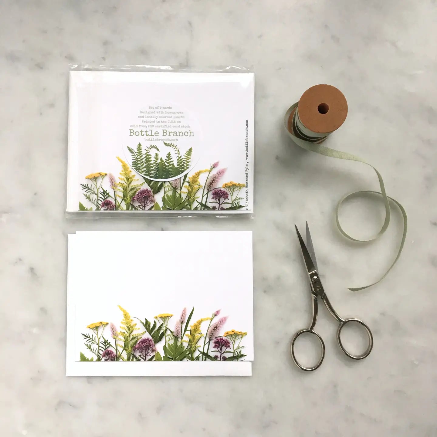 Flat Card Set - Wildflowers of Summer