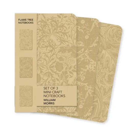 William Morris Gallery: Set of 3 Mini Notebooks