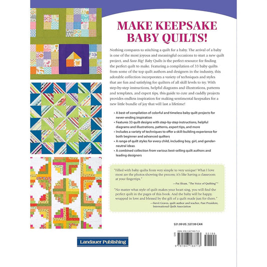 Sooo Big! Baby Quilts