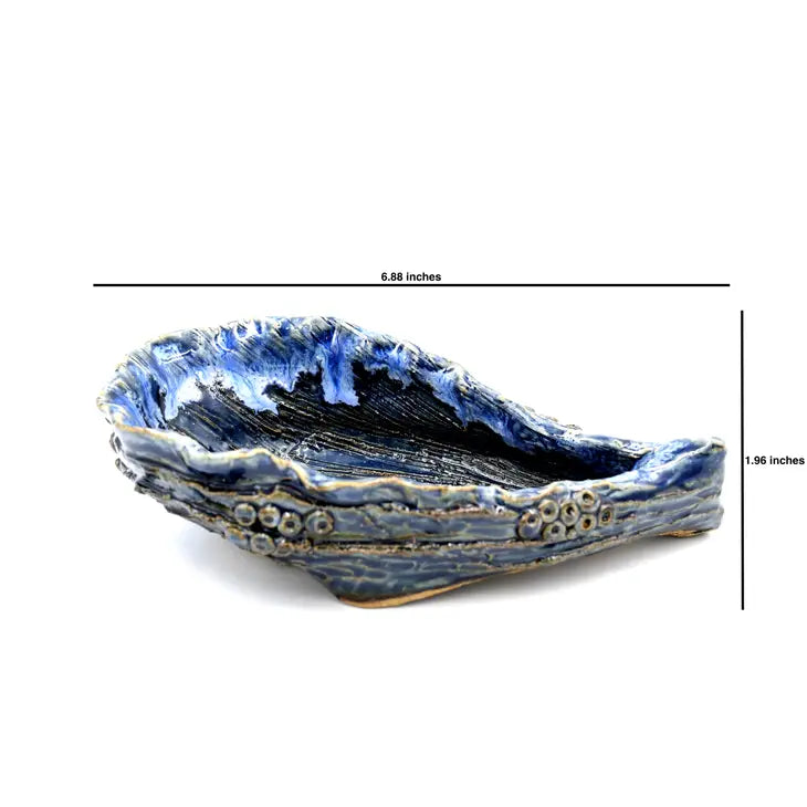 Oyster Blue Dish