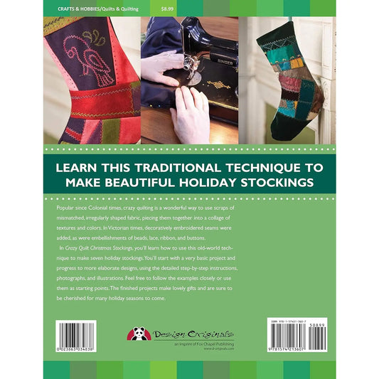 Crazy Quilt Christmas Stockings