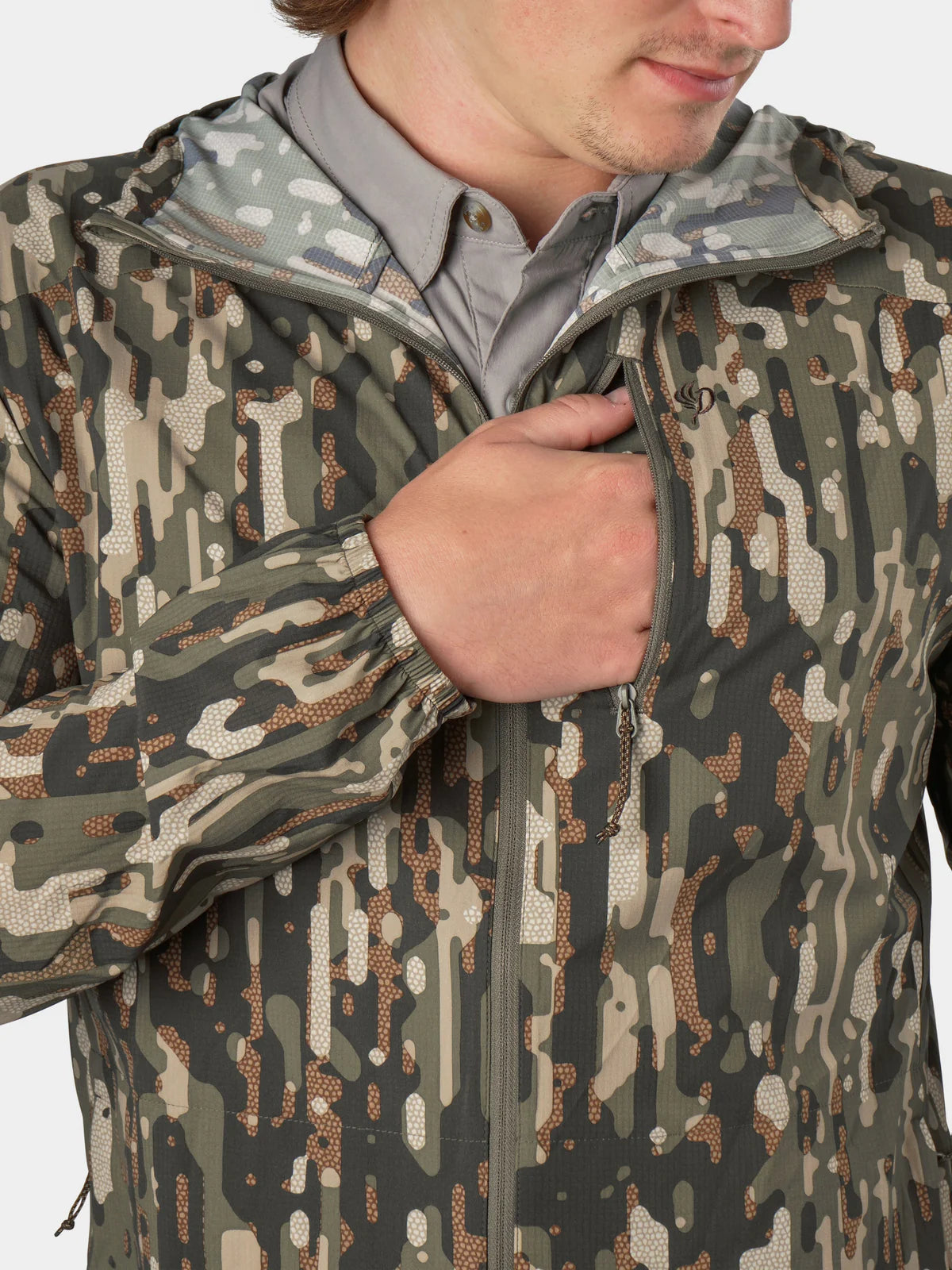 Airflow Windshell Jacket - Woodland