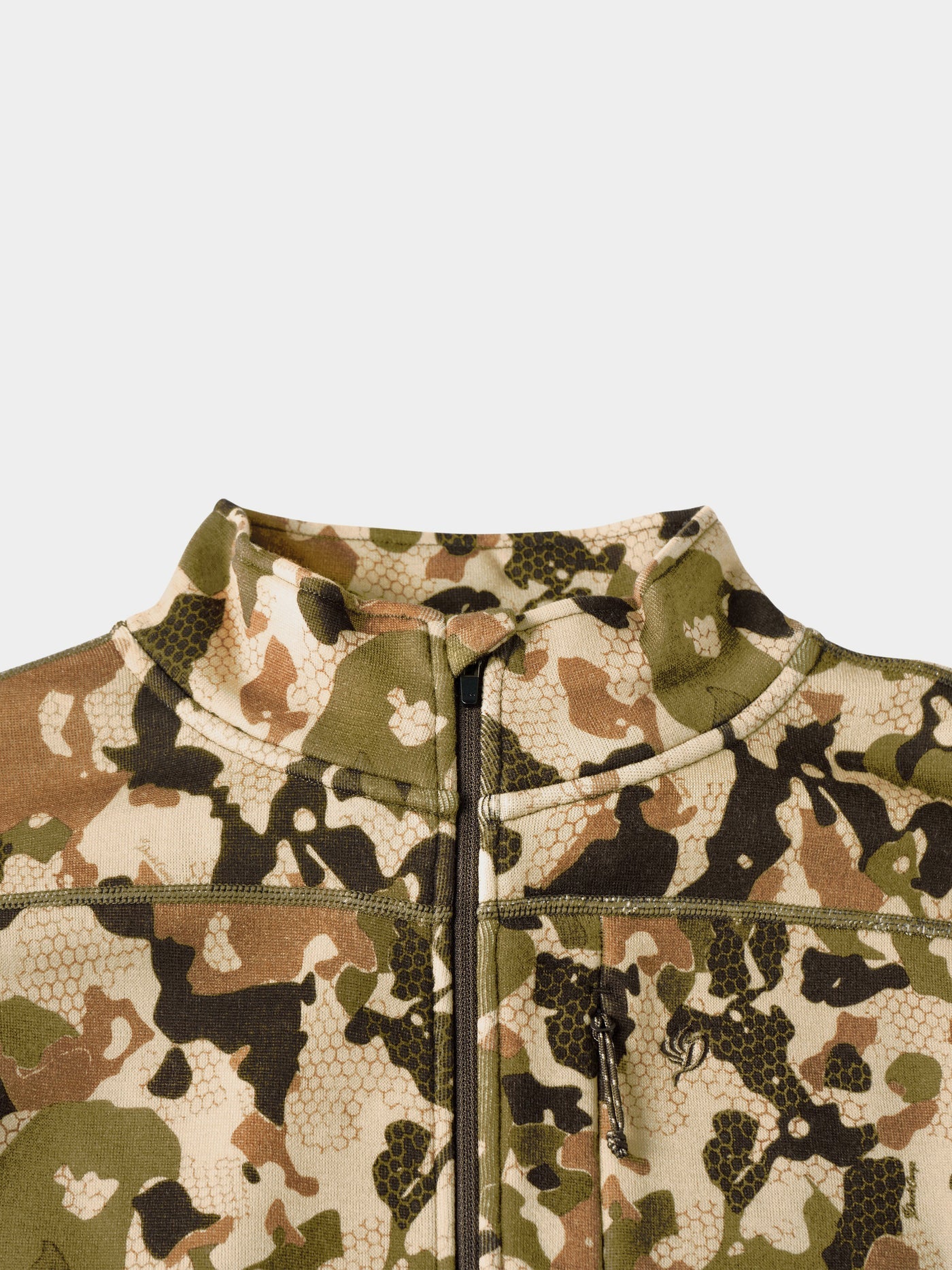 Duck Camp, Barnburner 1/4 Zip, Wetland