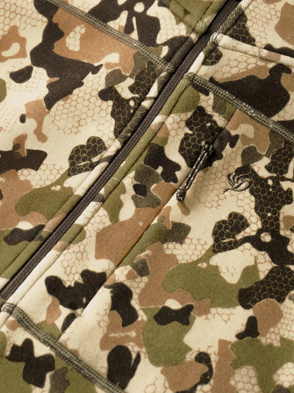 Duck Camp, Barnburner 1/4 Zip, Wetland