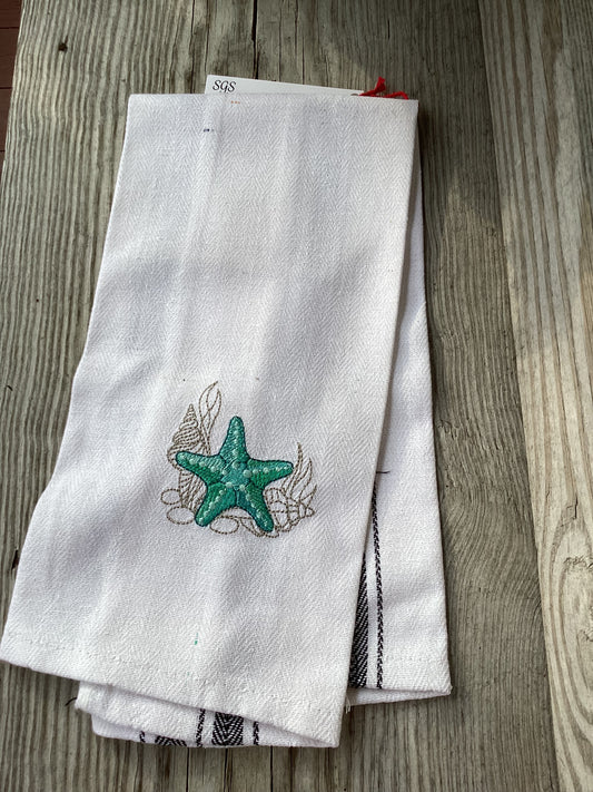 Embroidery Tee Towels Several Designs