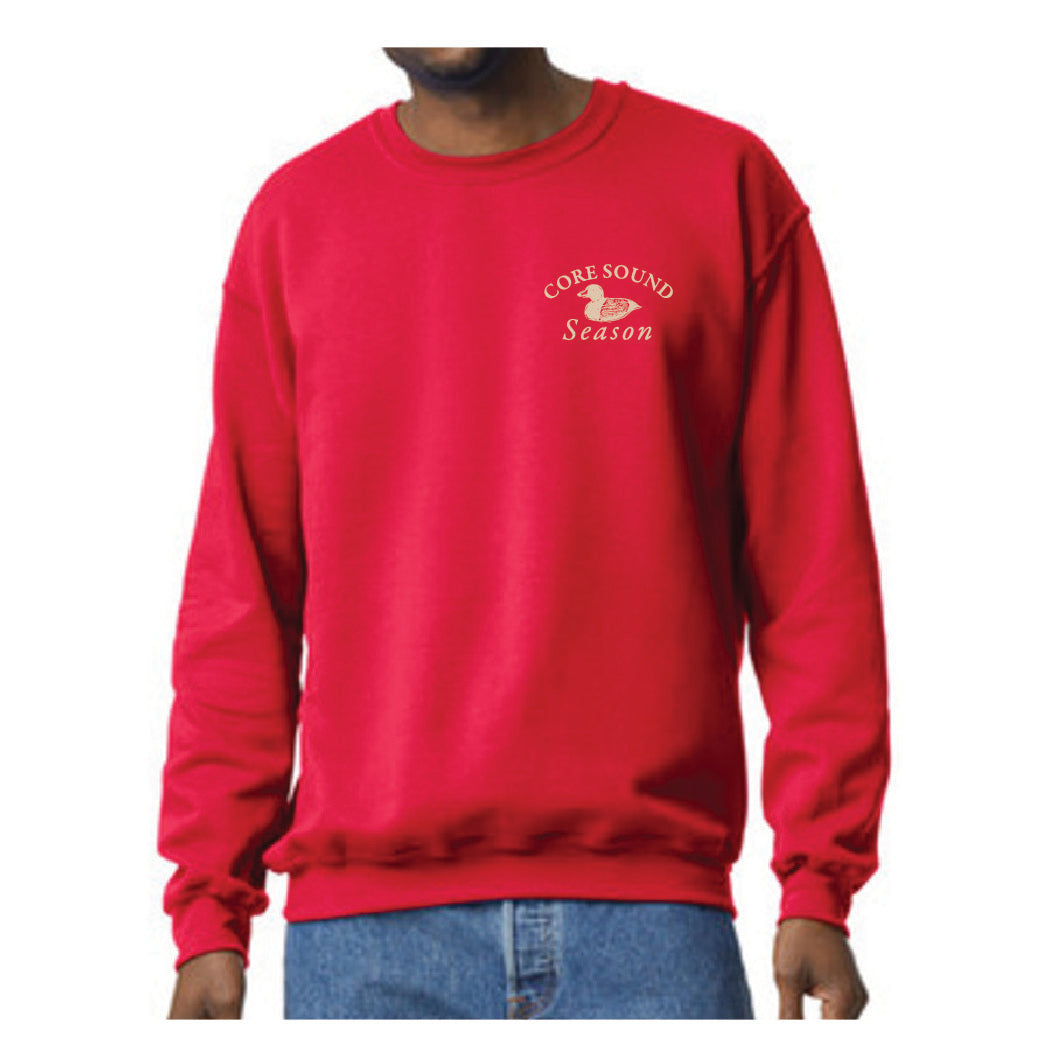 Core Sound Christmas, Crew Sweat, Red
