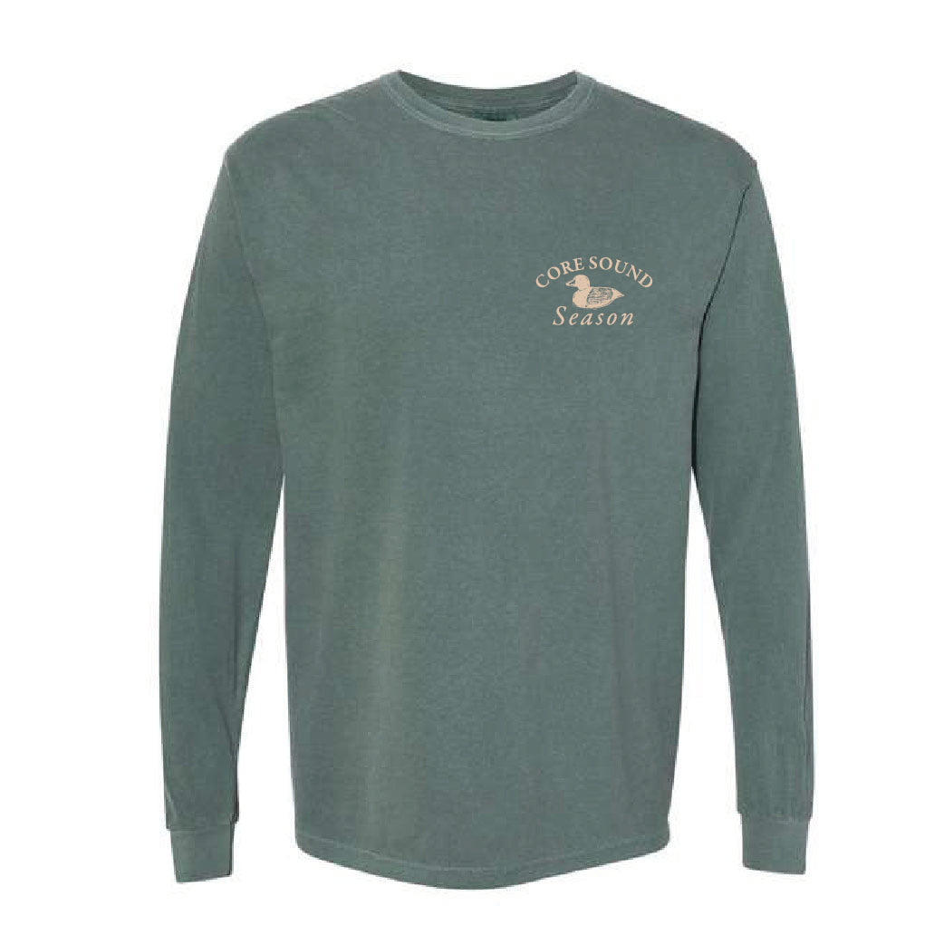 Core Sound Christmas, LS Tee, Blue Spruce