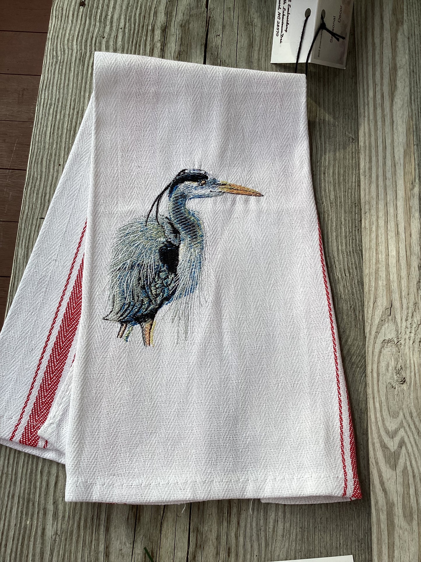 Embroidery Tee Towels Several Designs