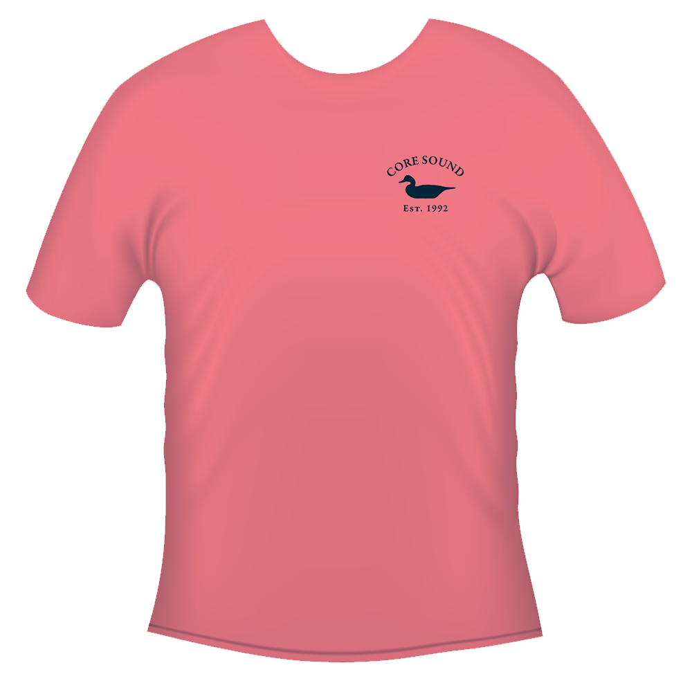 T-Shirt DE Map Outline Watermelon, SS