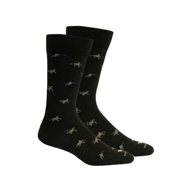 Socks, Hyde Black - Brown Dog