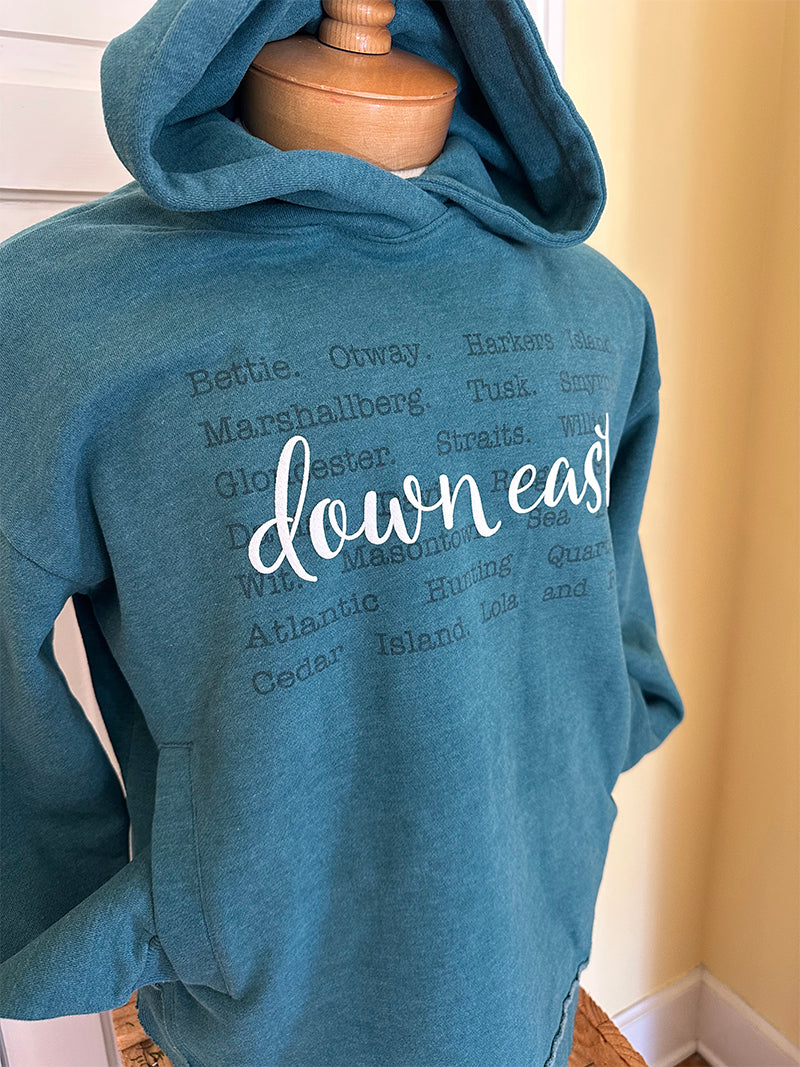 Down East "Community" Hoodie Emerald