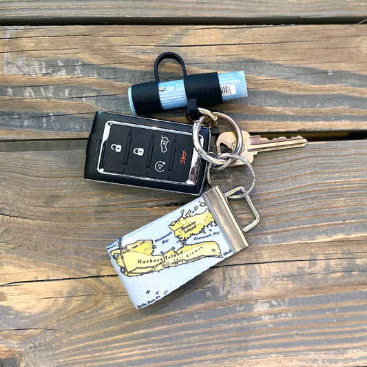 Nautical key chain, Portsmouth Island to Beaufort