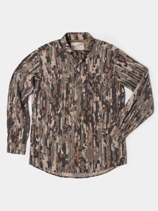 Duck Camp, Lightweight Hunting Shirt - Woodland