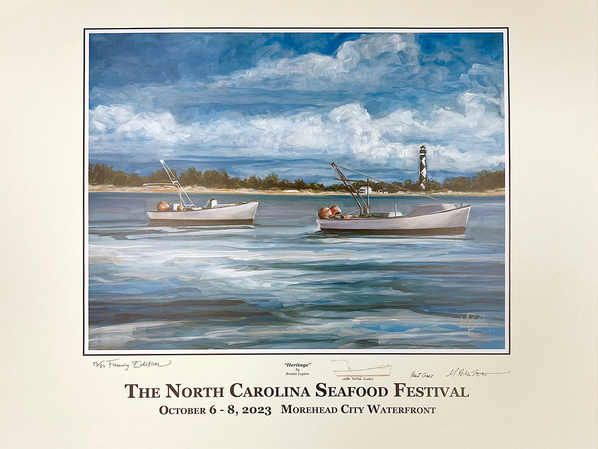 "Heritage" 2023 Seafood Festival Poster